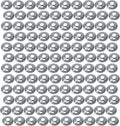 [200-Pack] PROCURU Wholesale E1726 1 Inch CTS (1-1/8' OD) Escutcheon Wall Pipe Cover, Chrome-Plated Steel with SureGrip, New Work Installation