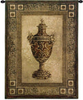 Vessel Antiquity I by Jan Davidsz. de Heem | Woven Tapestry Wall Art Hanging | Vintage Baroque Still Life Urn Classic | 100% Cotton USA Size 53x39