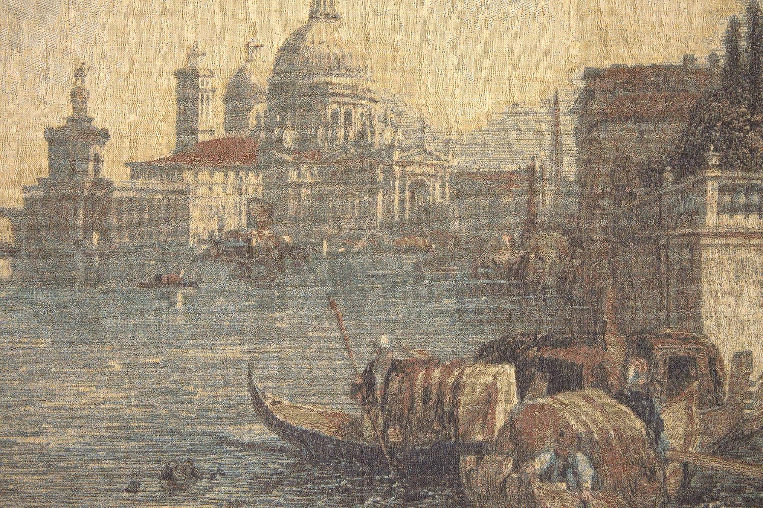 Charlotte Home Furnishings Italian Tapestry Wall Hanging 34 x 56 in S.M. Della Salute Wall Art Woven Tapestry for Bedroom Aesthetic Living Room and Home Decor European Soft Cotton Jacquard Woven