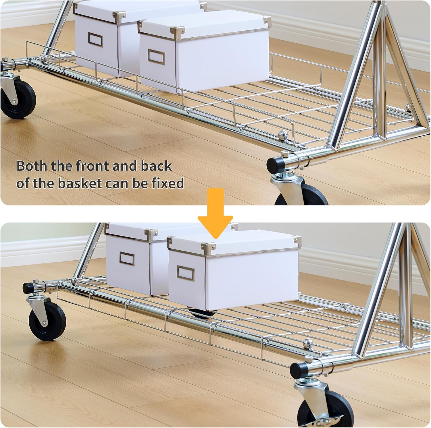 Clothes Rack Heavy Duty Clothing Rack 600LBS Rolling Clothes Racks for Hanging Clothes, Commercial Garment Rack Heavy Duty Clothes Rack Collapsible ＆ Portable Clothing Rack with Wheels
