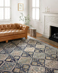Loloi Jocelyn Collection JOC-02 Navy/Blue 7'-10' x 10' .38' Thick Area Rug