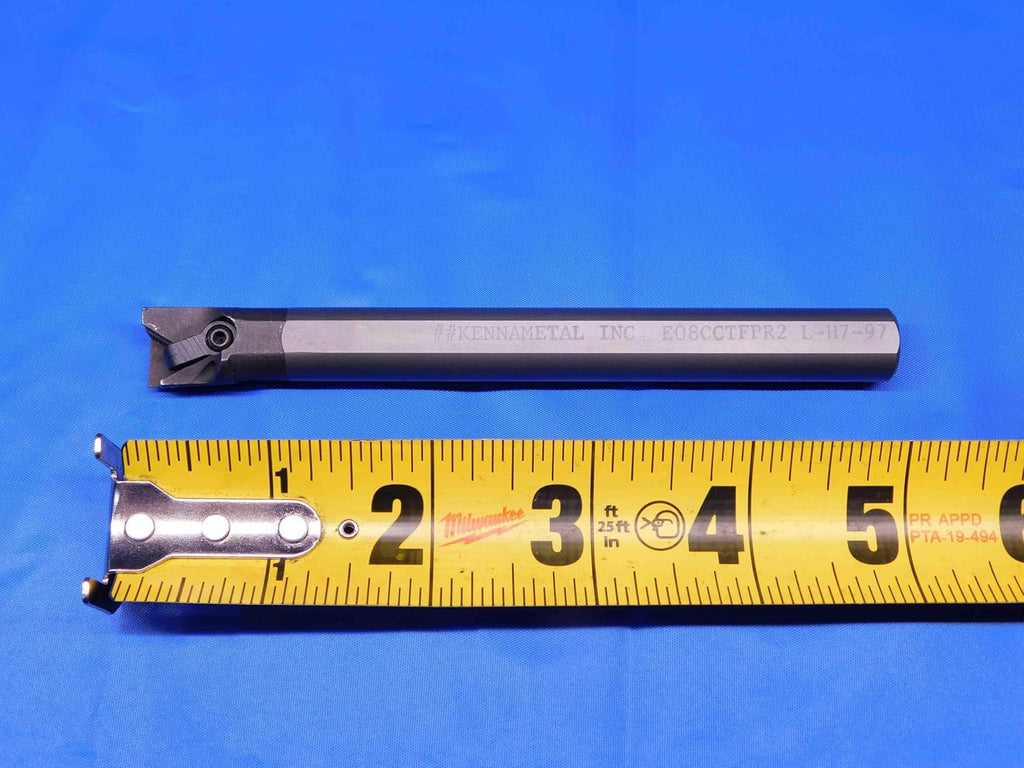 KENNAMETAL 1/2 Shank Dia E08CCTFPR2 Carbide COOLANT Thru INDEXABLE Boring BAR .5 - BR8223CE4