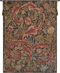 Charlotte Home Furnishings Inc French Boho Tapestry Wall Hanging 38 x 28 in, Acanthe Brown Aesthetic Woven Wall Art decor for Living Room Home Decor, European Cotton Jacquard Woven