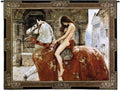 Lady Godiva by John Collier | Woven Tapestry Wall Art Hanging | Medieval Legend Victorian Depiction | 100% Cotton USA Size 53x43