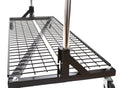 Only Garment Racks OG-RZK8SLFB Z Rack Base Shelf - Heavy Duty Two Piece Design Base Shelf for Z Racks - Black